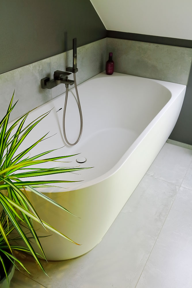 Freistehende Badewanne